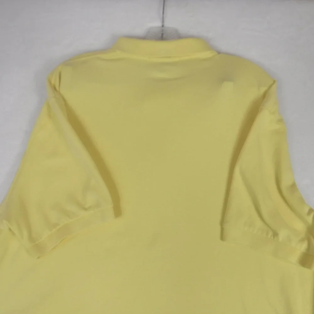 Polo Ralph Lauren‎ Mens Yellow Classic Fit Short Sleeve Polo Shirt XL Golf